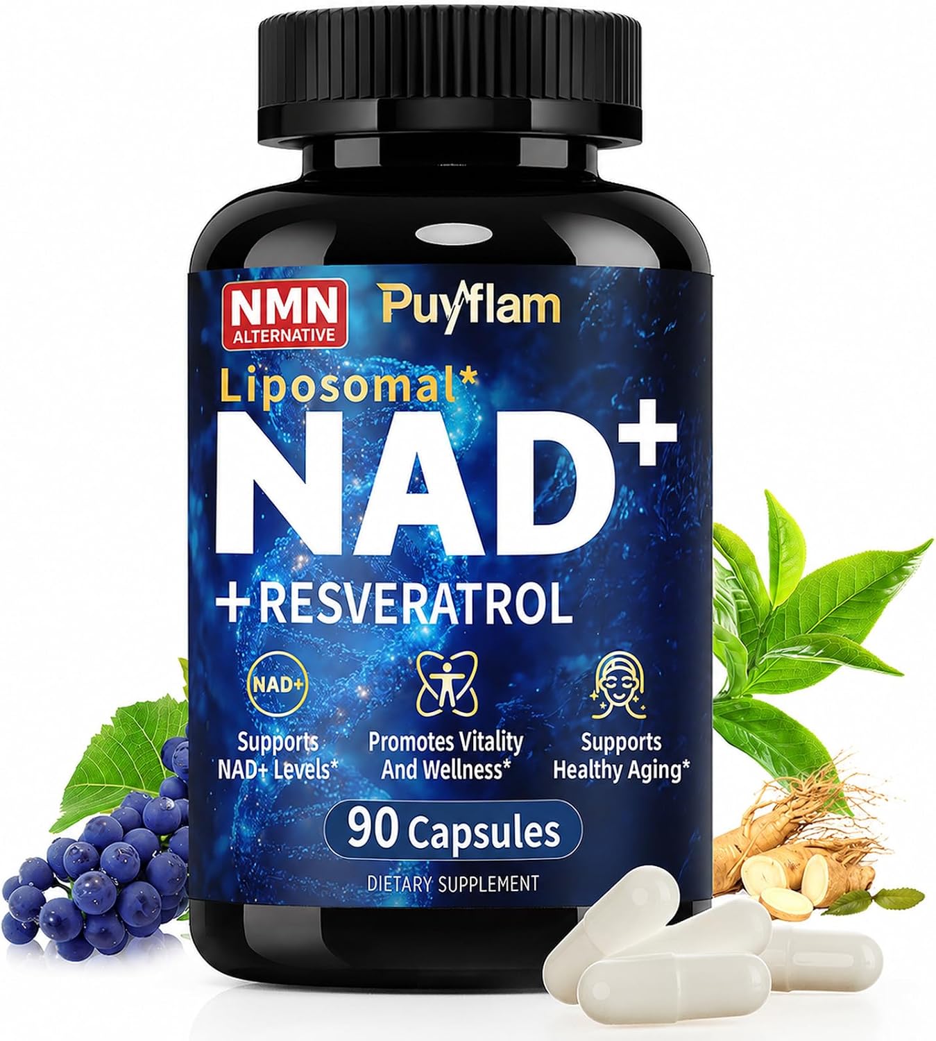 Detalle de Puyflam NAD Supplement, 12-in-1