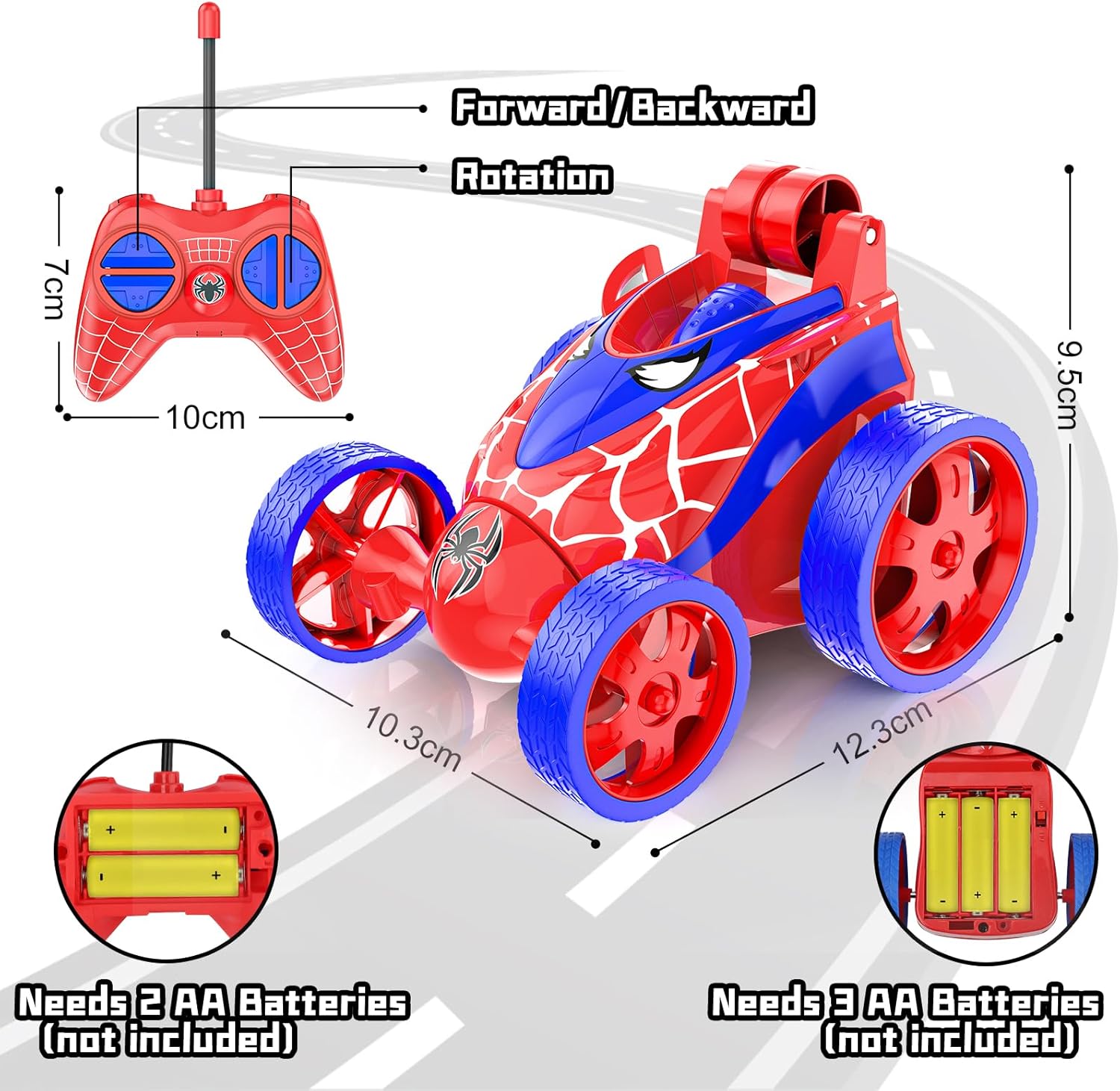 Thumbnail 4 de Buoeuik Mini Coche Teledirigido 360° para niños