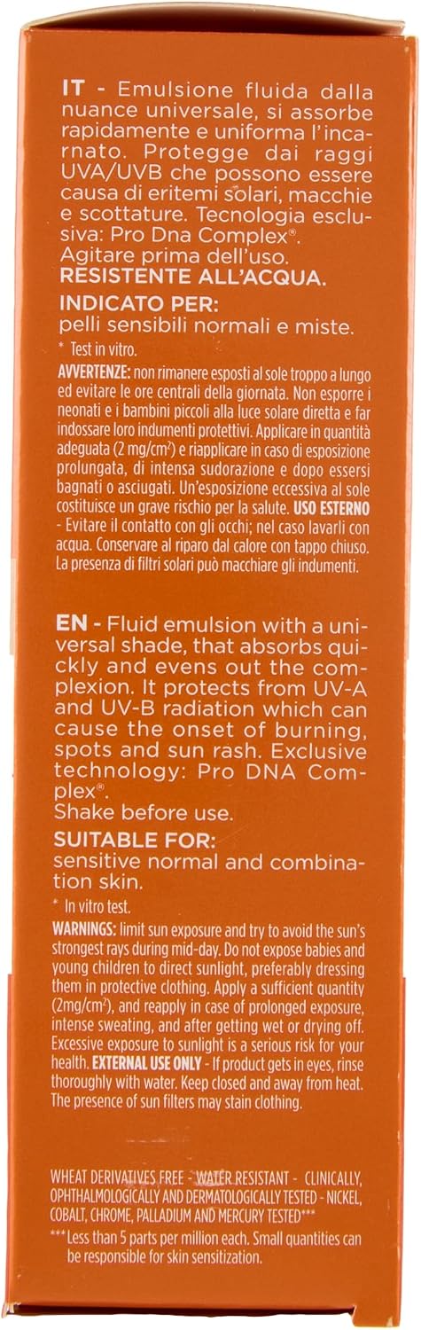 Detalle de Rilastil Sun System Water Touch Fluido Comfort Color SPF 50+ 50 ml