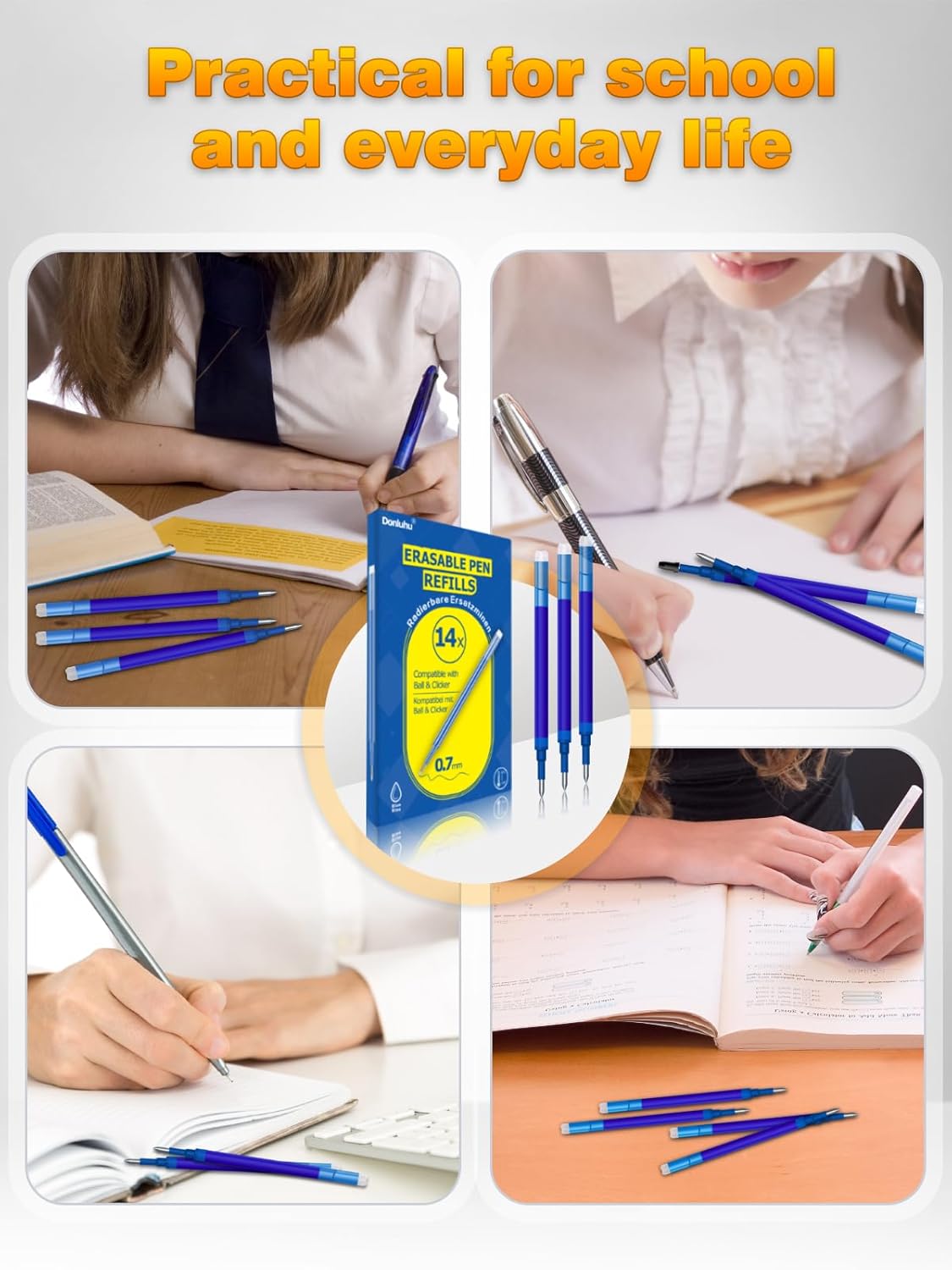 Thumbnail 5 de Donluhu ricariche 0,7 mm per Pilot 400m ✒️