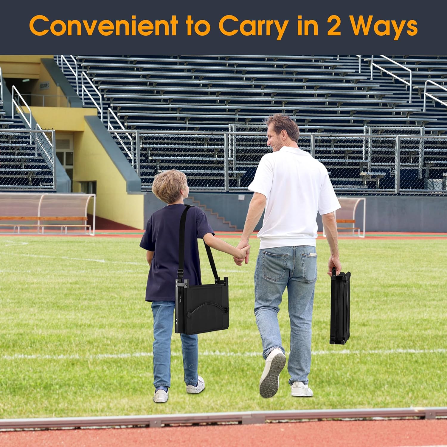Thumbnail 4 de Halituny Stadium Seat with Back Support 400 lb