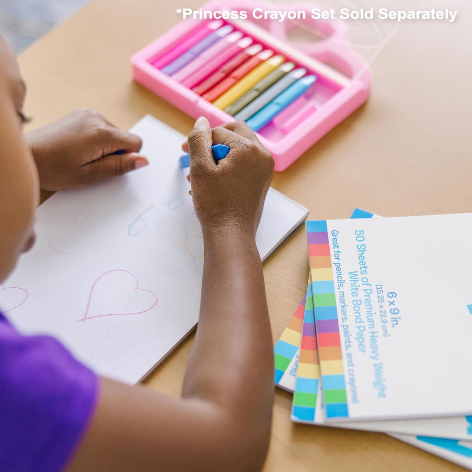 Thumbnail 1 de Melissa & Doug Drawing Paper Pad 6 x 9 inches 🖍️