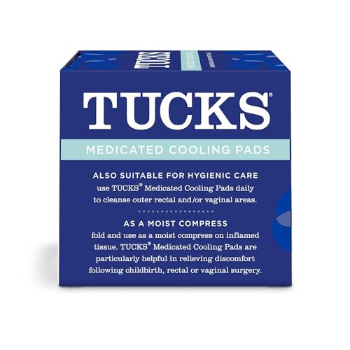 Thumbnail 10 de TUCKS Medicated Cooling Pads, 100 Count – Witch Hazel Hemorrhoid Pads for Comfort and Hygiene