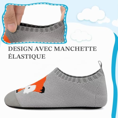 Thumbnail 7 de Kyopp Chaussons Enfant Respirants Antidérapants – Doux et Sécurisés