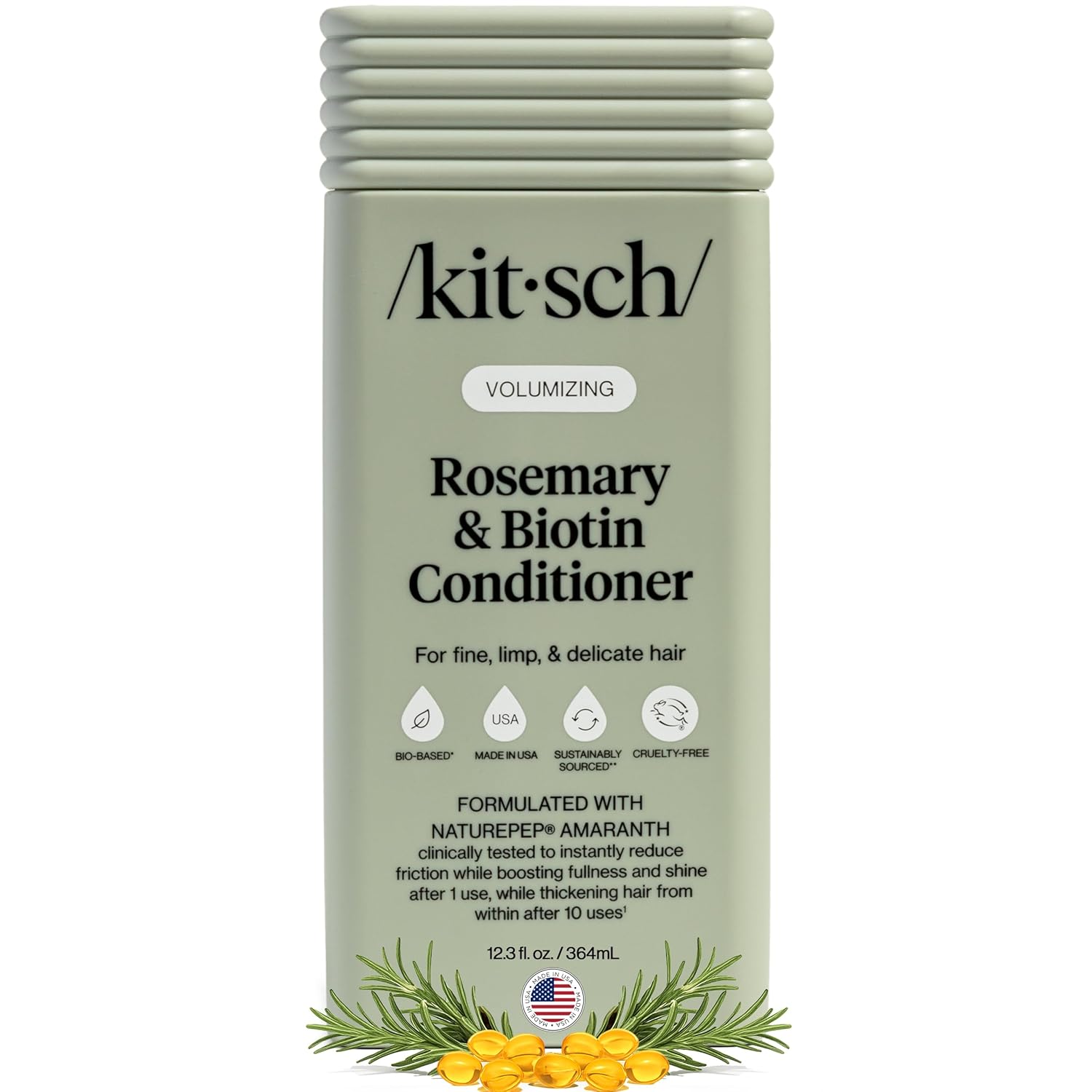 Detalle de Kitsch Volumizing Rosemary & Biotin Liquid Conditioner