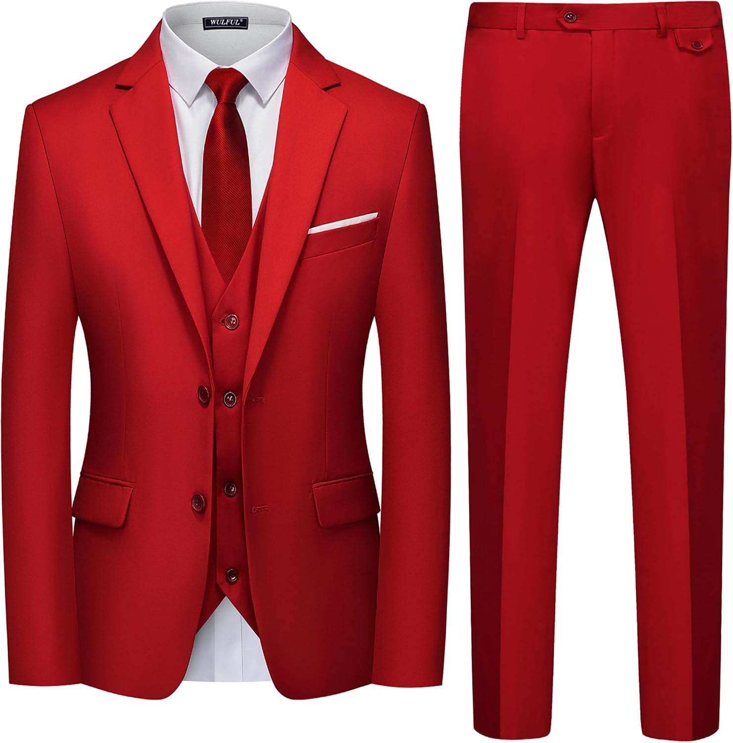Thumbnail 6 de WULFUL Men's 3-Piece Suit Set