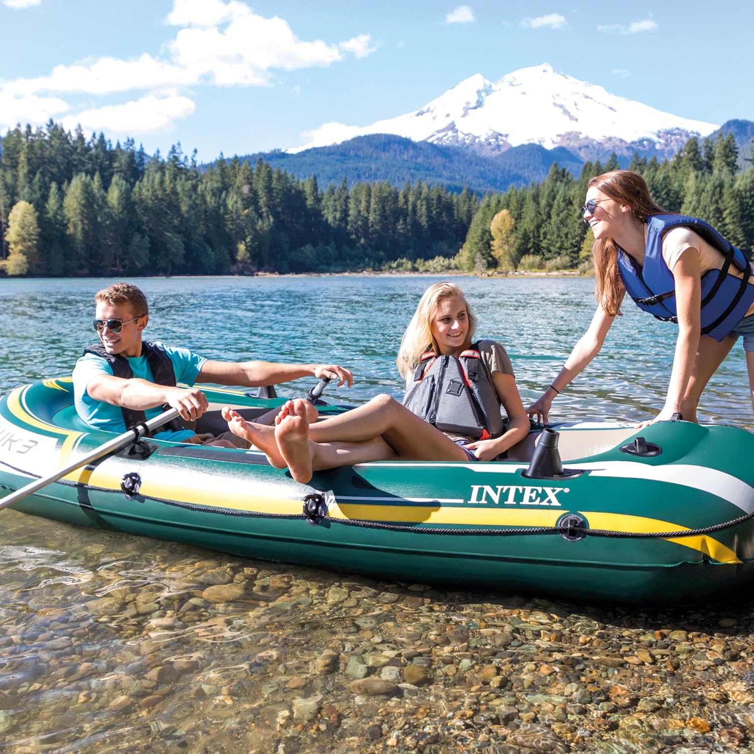 Thumbnail 5 de INTEX Seahawk 2 Inflatable Boat Set 2-person 🚣