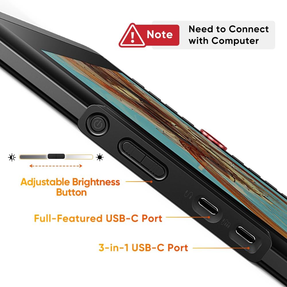 Detalle 2 de XP-PEN Drawing Tablet, 13.3-Inch Screen