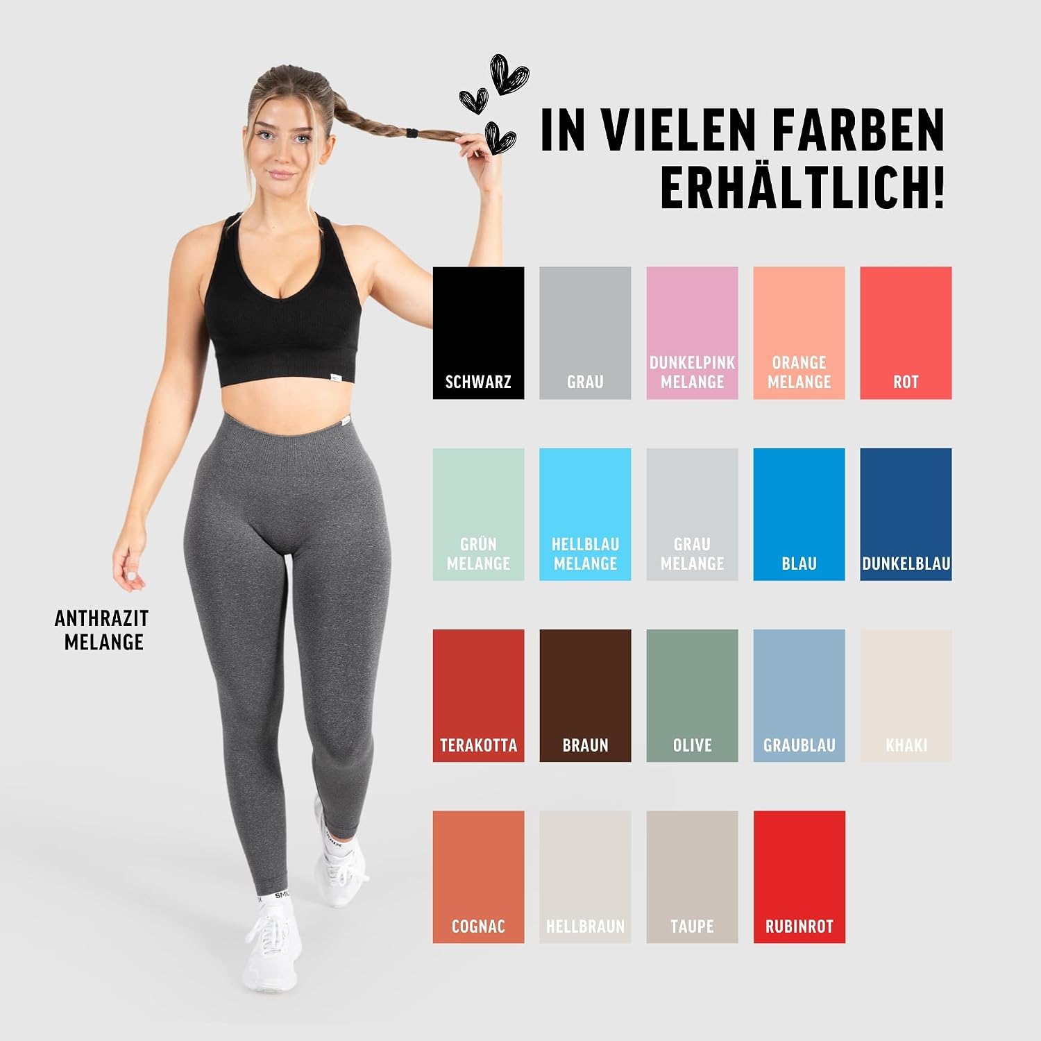 Detalle 1 de SMILODOX Amaze Scrunch Leggings