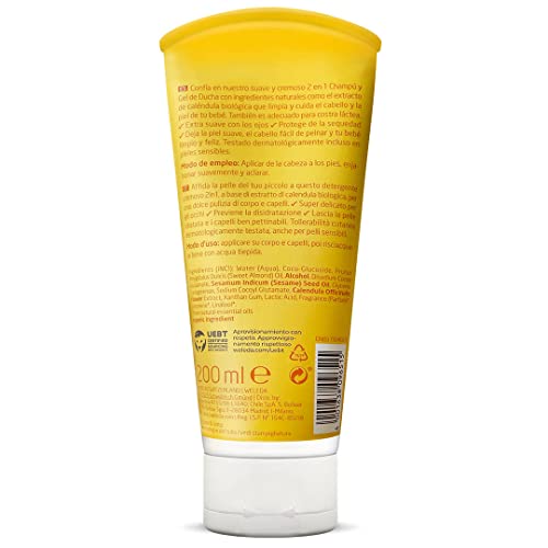 Thumbnail 1 de Weleda Baby Wash Calendula 2in1 Delicato Corpo e Capelli 200 ml