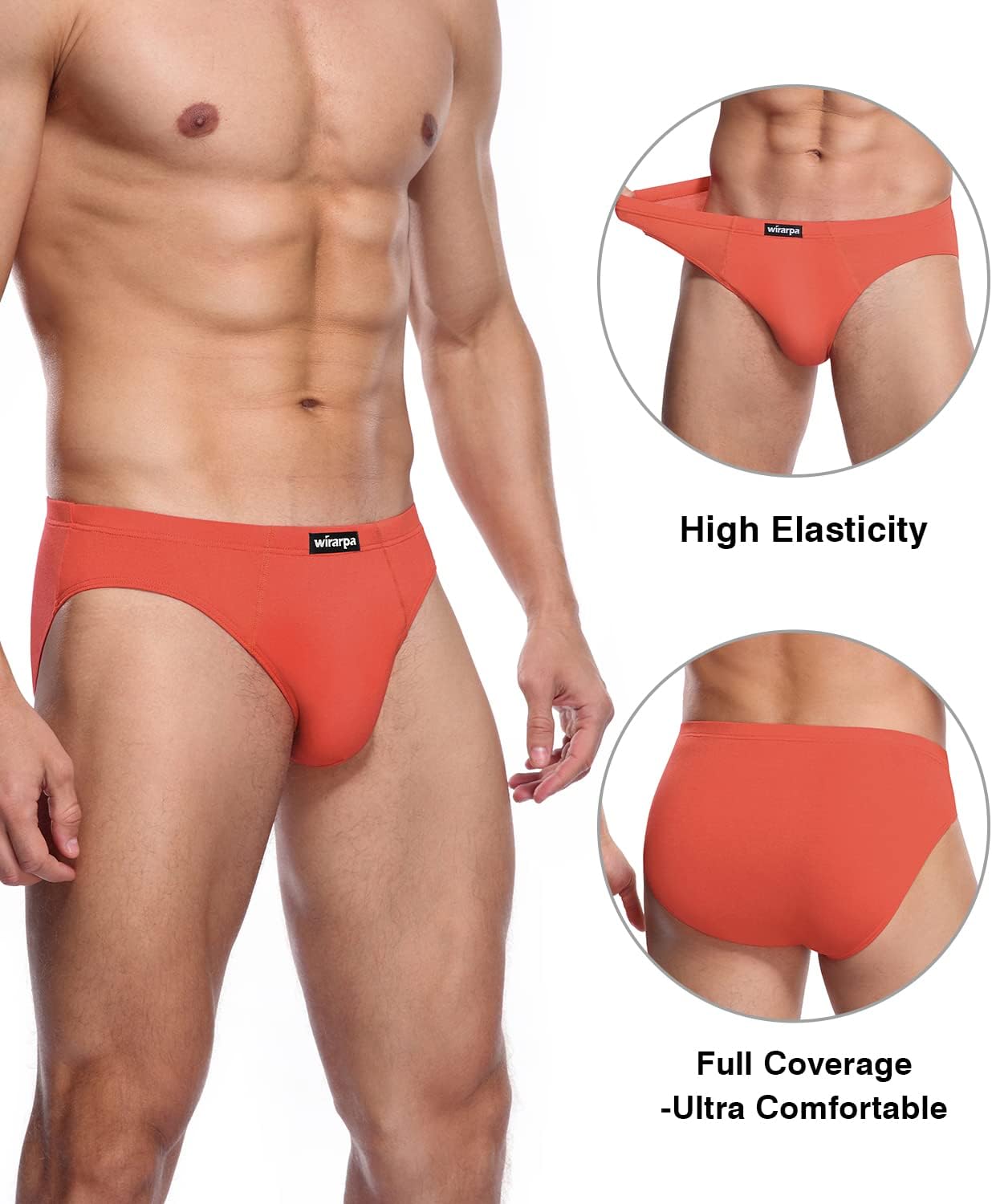 Thumbnail 3 de wirarpa Herren-Slip aus Microfaser (S–XXXL) – bequeme Unterhosen mit elastischem Bund
