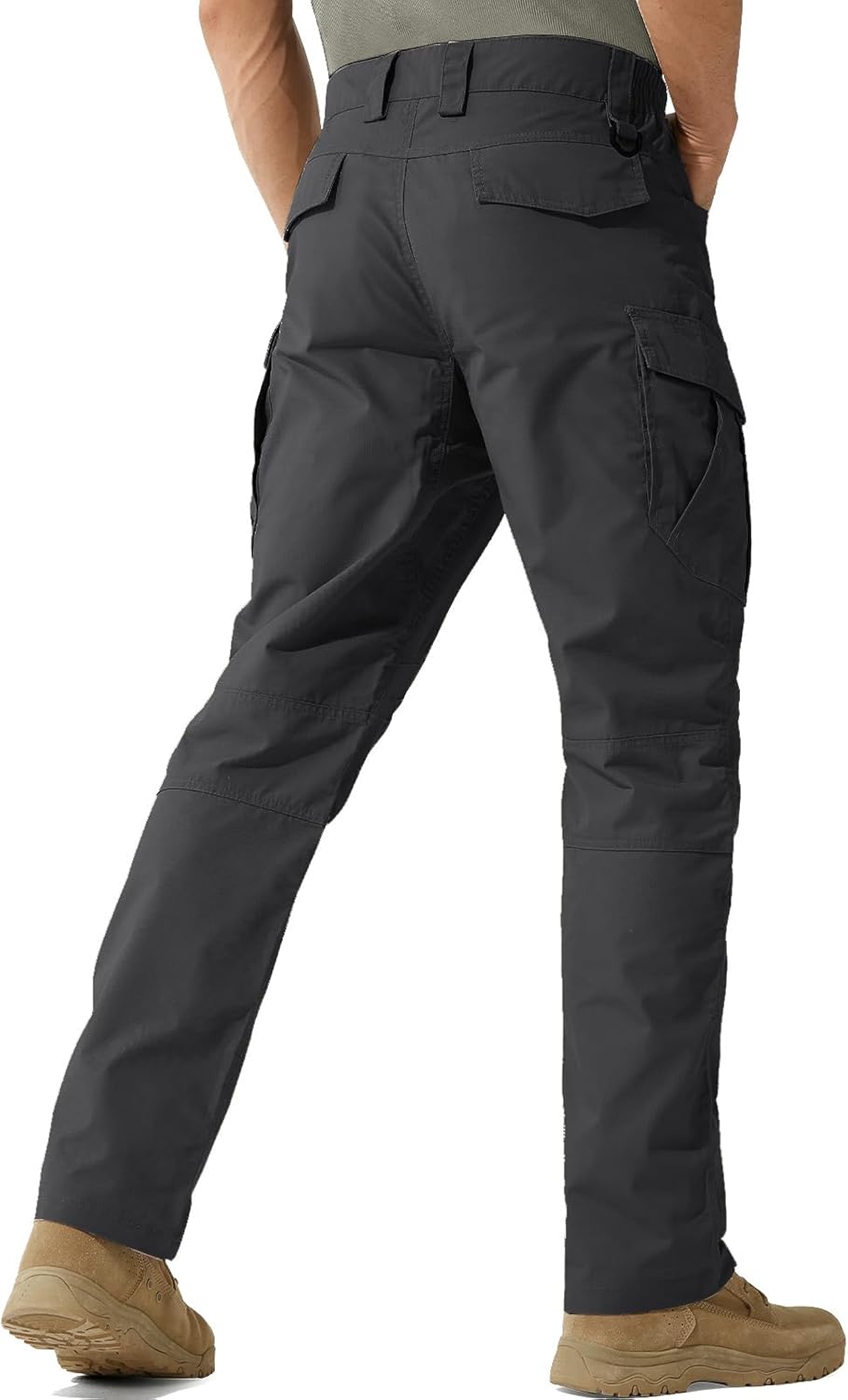 Thumbnail 4 de FREE SOLDIER Men's Tactical Pants: Water-Resistant Ripstop Cargo Pants for Work, Hiking, and Outdoor Activities