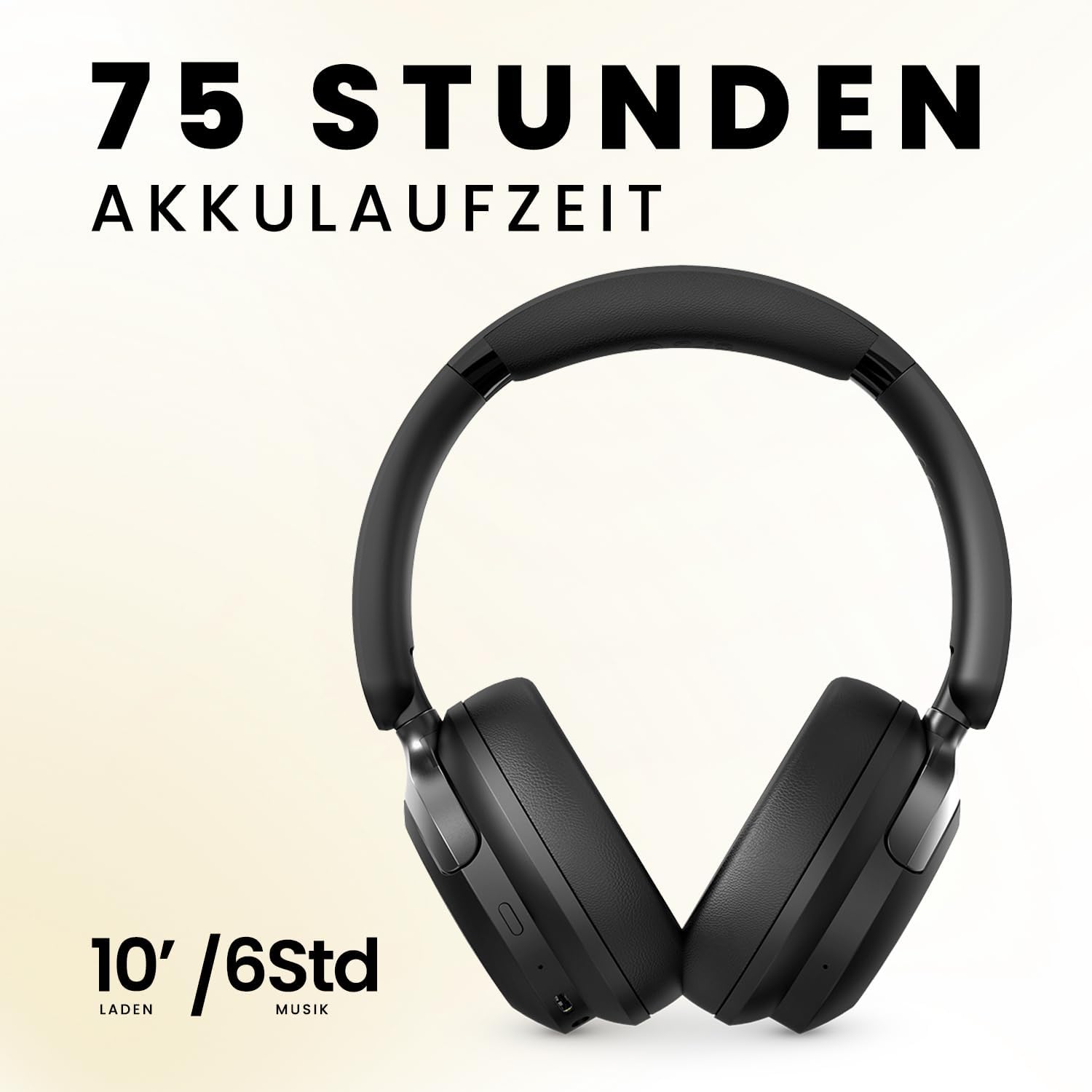 Detalle de SPC Heron 2 Pro – Kabellose Bluetooth-Kopfhörer mit ANC, ECO-Design und Dual-Verbindung