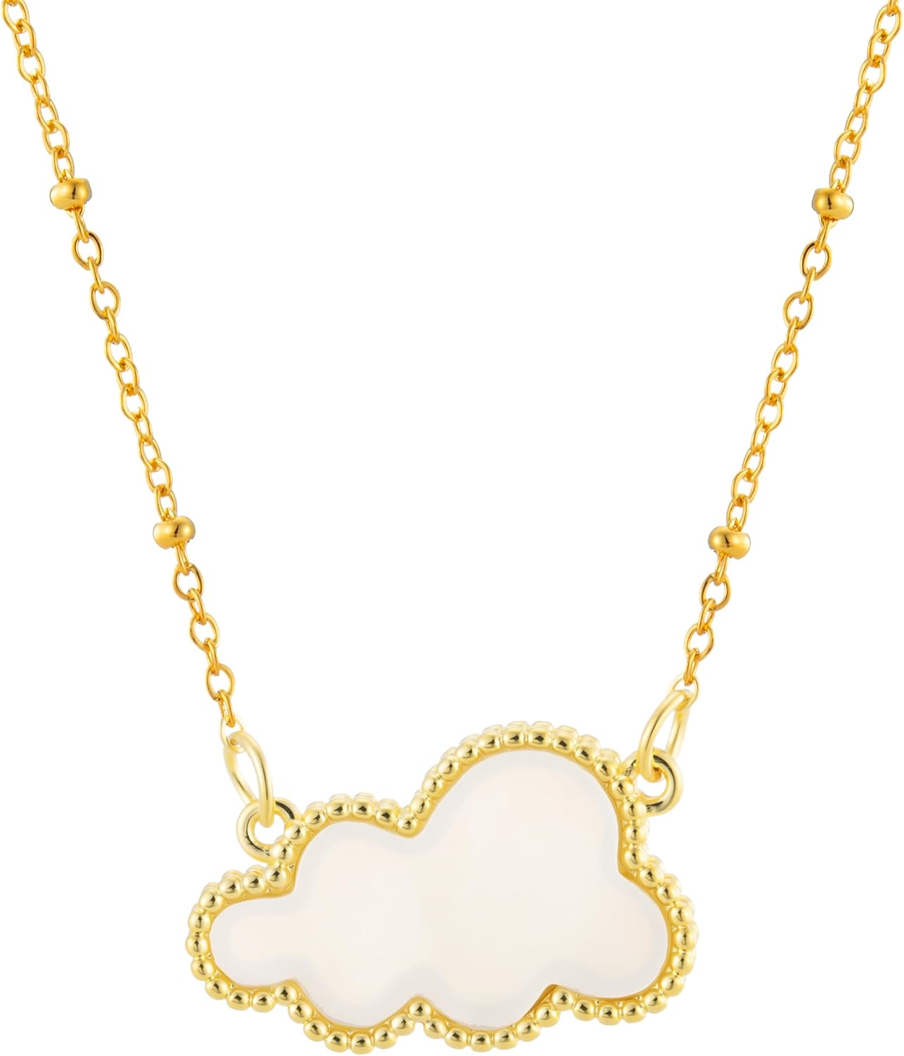 Detalle de Bolenvi Mother-of-Pearl Pendant Necklace