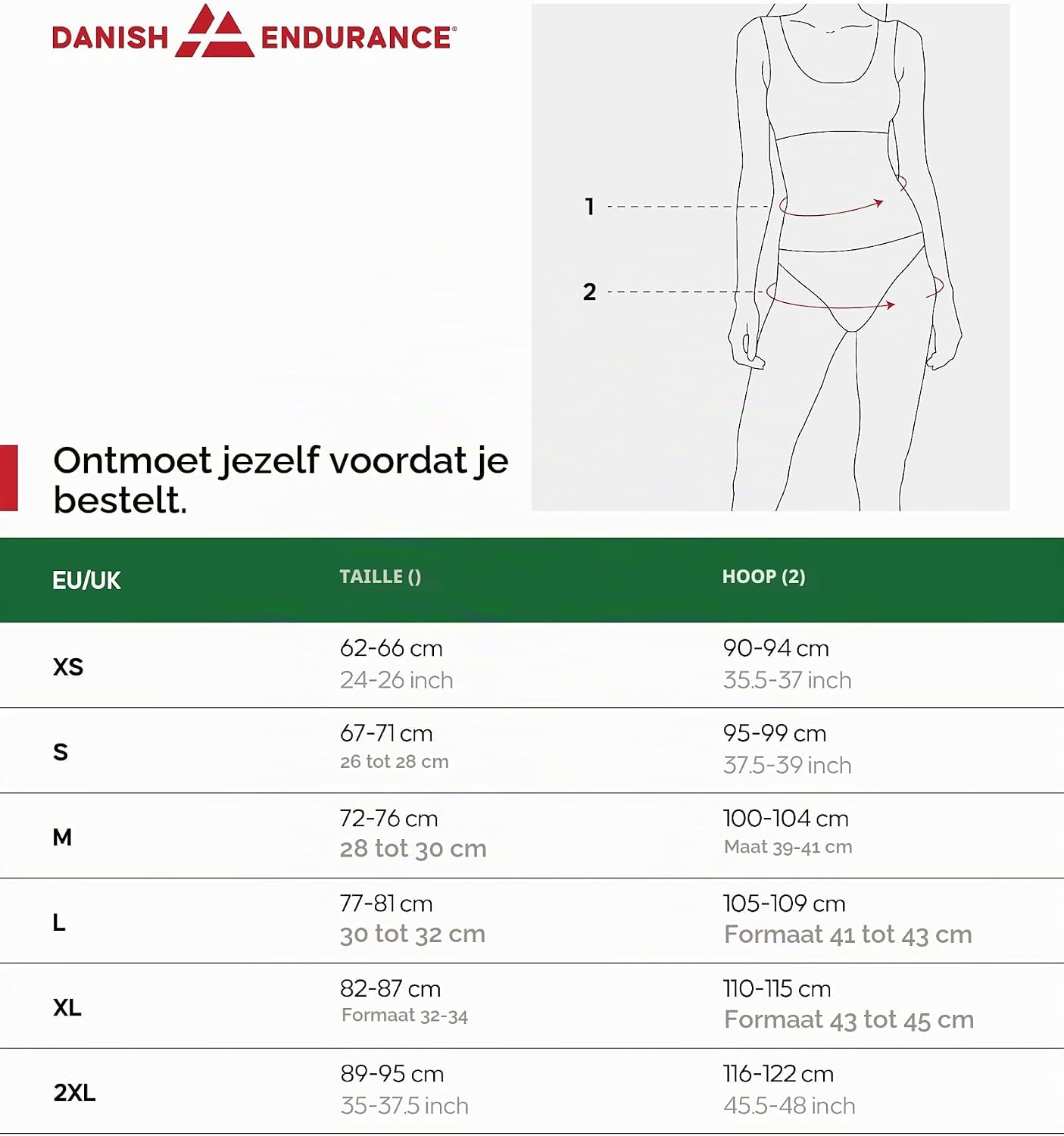 Detalle 2 de DANISH ENDURANCE slips voor dames, 6-pack van biologisch katoen met bikinipasvorm