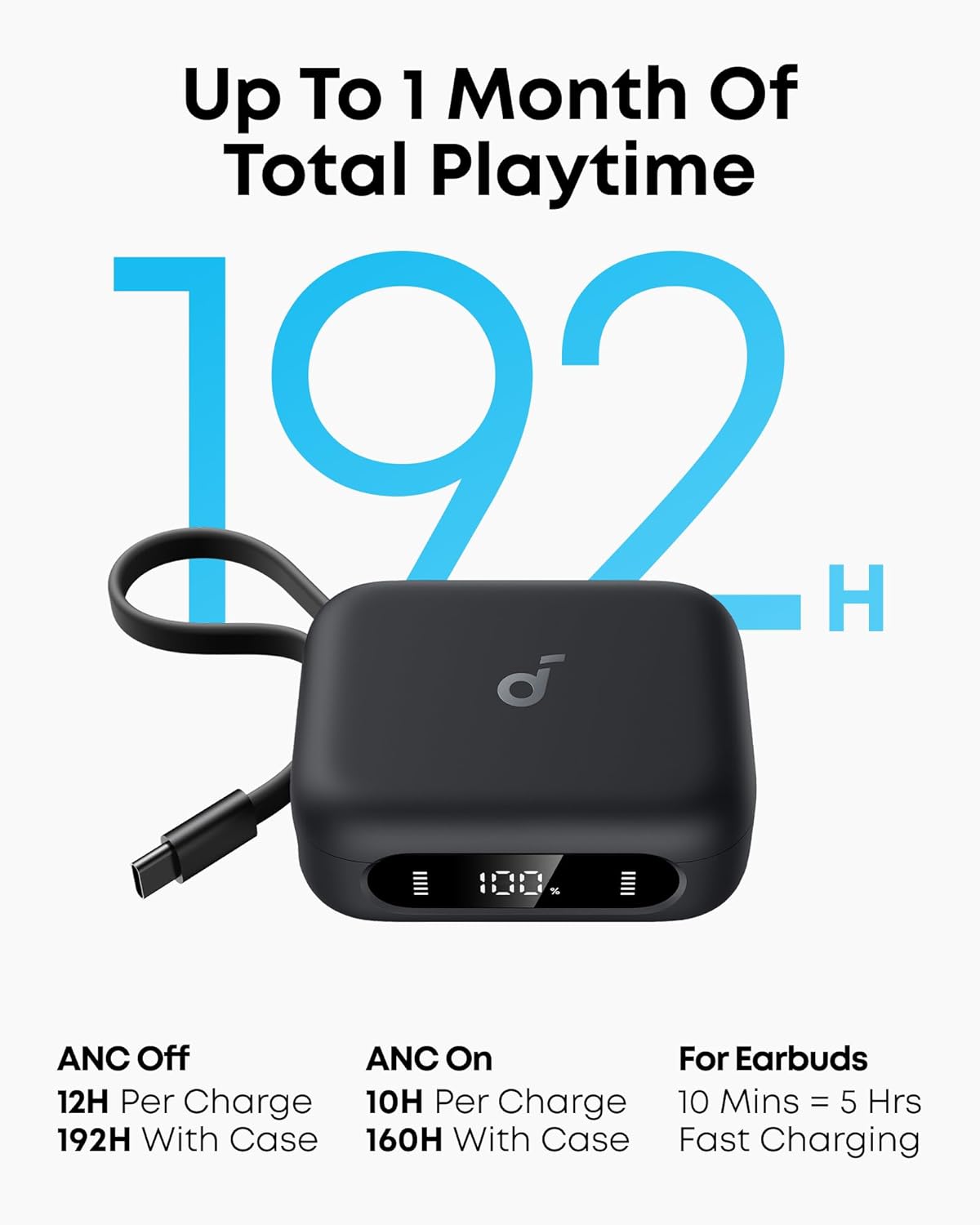 Thumbnail 2 de soundcore P41i by Anker ANC earbuds, 192 h