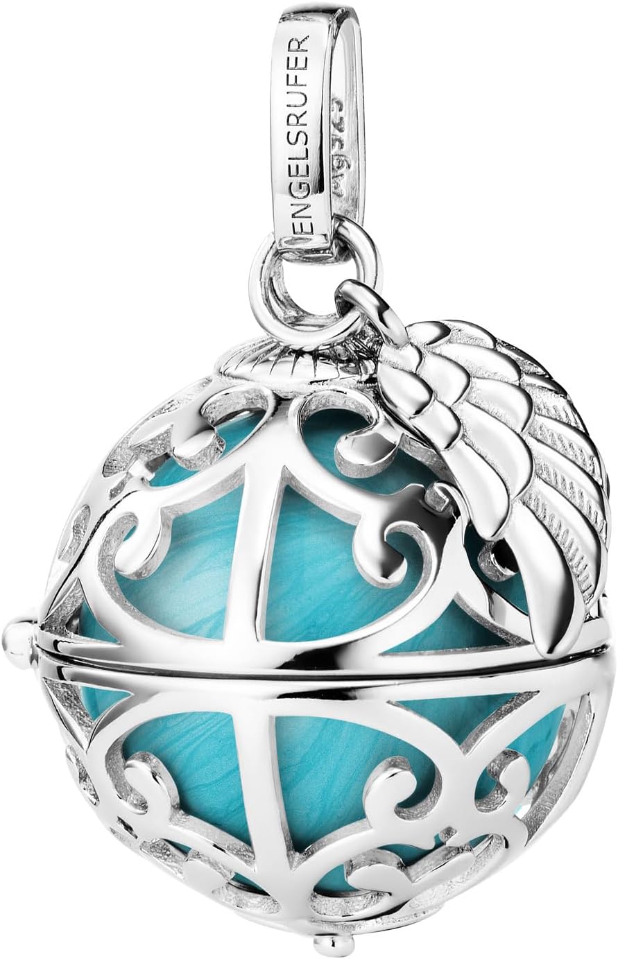 Thumbnail 6 de Engelsrufer Damen Anhänger für Halskette mit Flügel aus Sterling Silber, Rosé, Mit austauschbarer Klangkugel S – ER-23-16-S