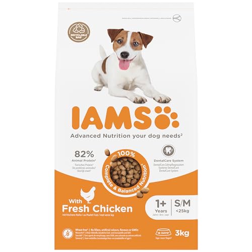 Thumbnail 1 de IAMS Adult Small Medium Dry Dog Food Chicken 3kg: steady, reliable nourishment for small and medium dogs
