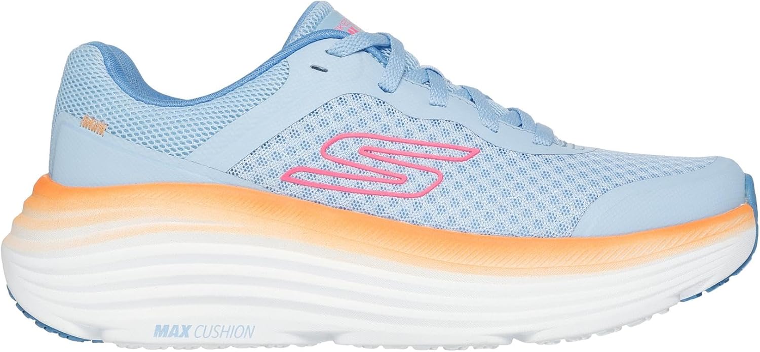 Thumbnail 4 de Skechers MAX Cushioning Endeavour Canova para mujer (Blue Synthetic/Orange Trim) talla 39 EU