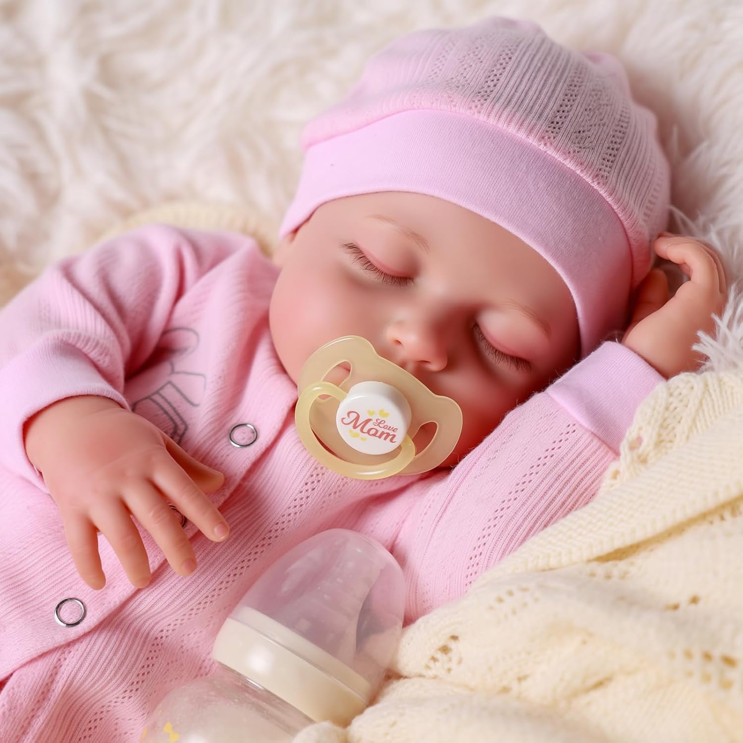 Thumbnail 5 de JIZHI Reborn Doll 17 inch lifelike baby girl doll