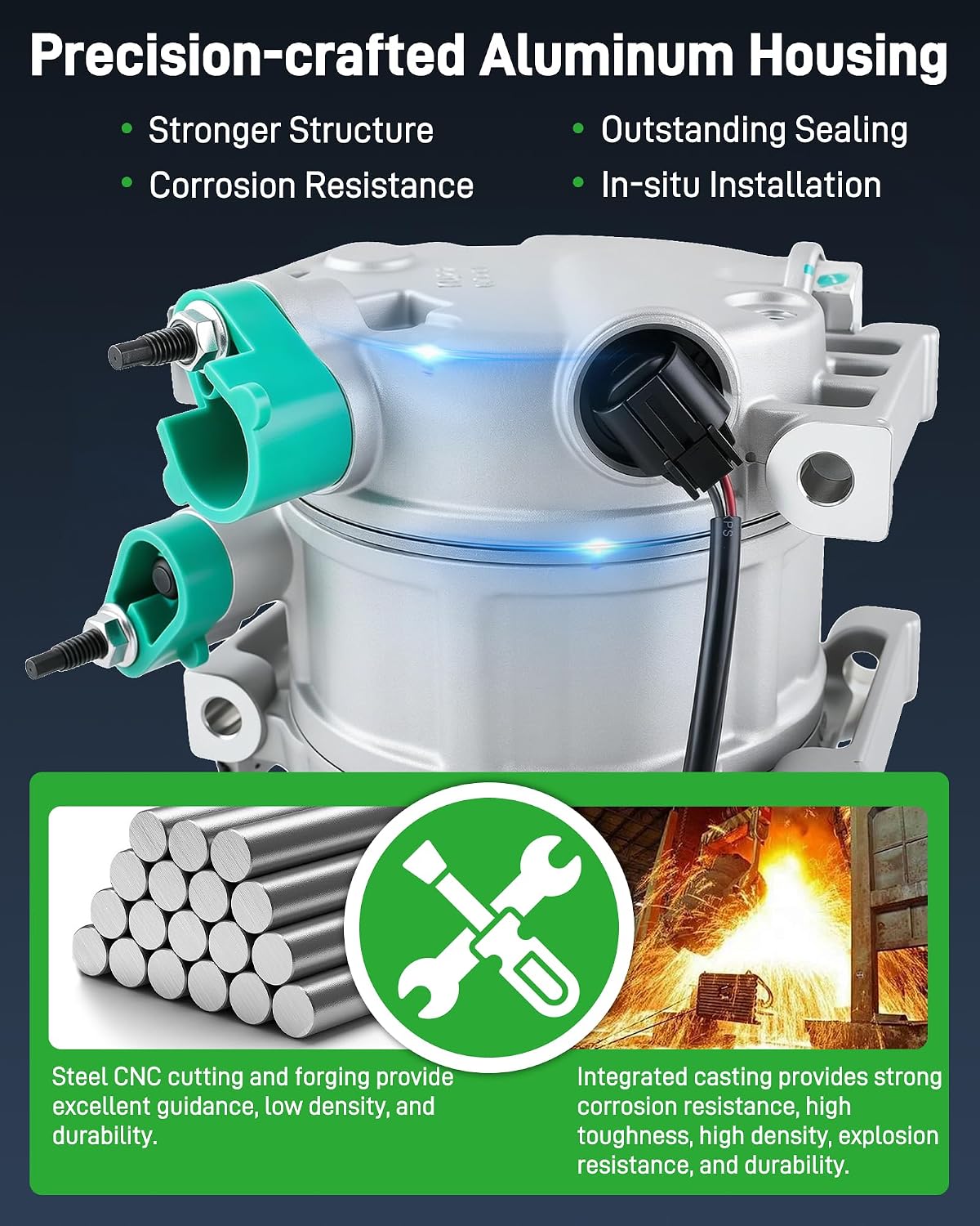 Detalle de AC Compressor VS16