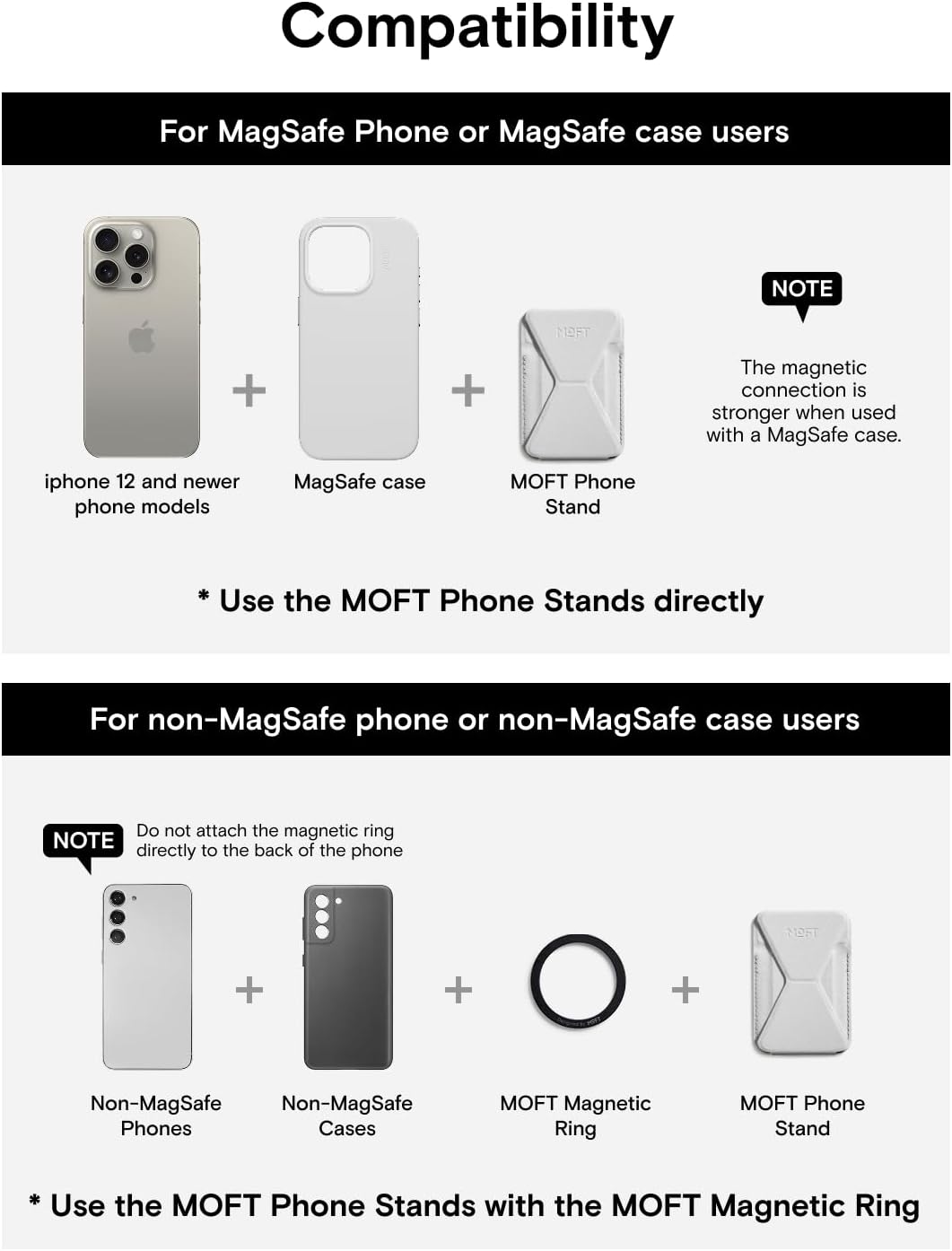 Thumbnail 6 de MOFT MagSafe Wallet Stand for iPhone 17/16/15/14/13/12 Series – 3‑in‑1 Origami Wallet & Stand