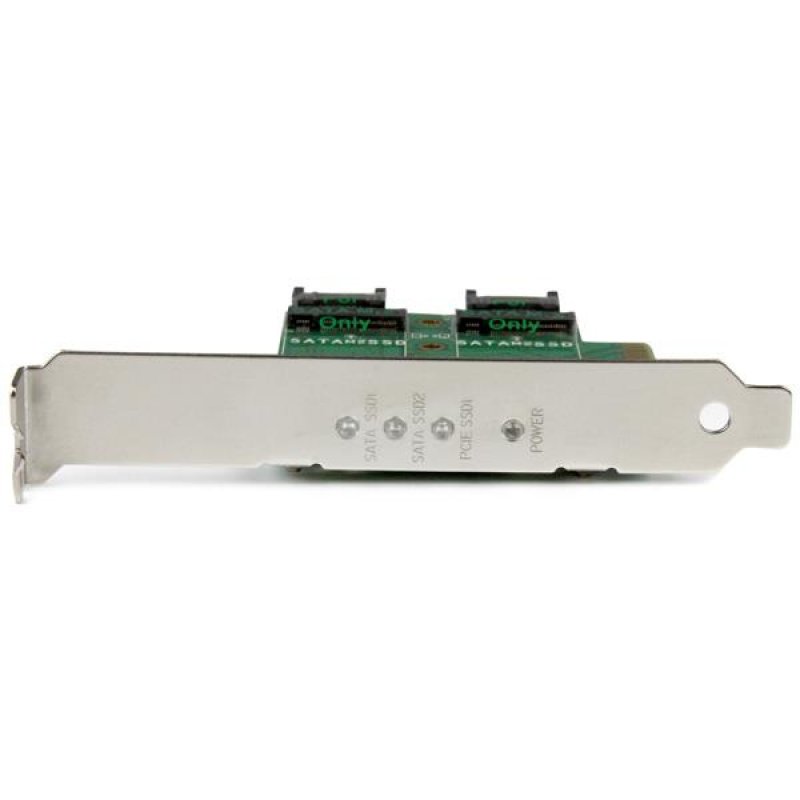 Detalle de StarTech PEXM2SAT32N1: Tarjeta PCIe a 3 Puertos M.2 para ampliar almacenamiento