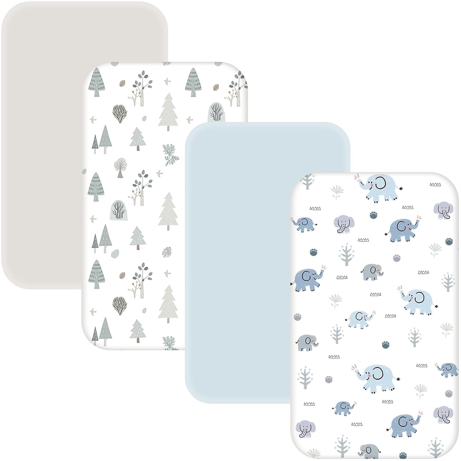 Detalle de NacoMoco Bassinet Sheets 33 x 20 in.