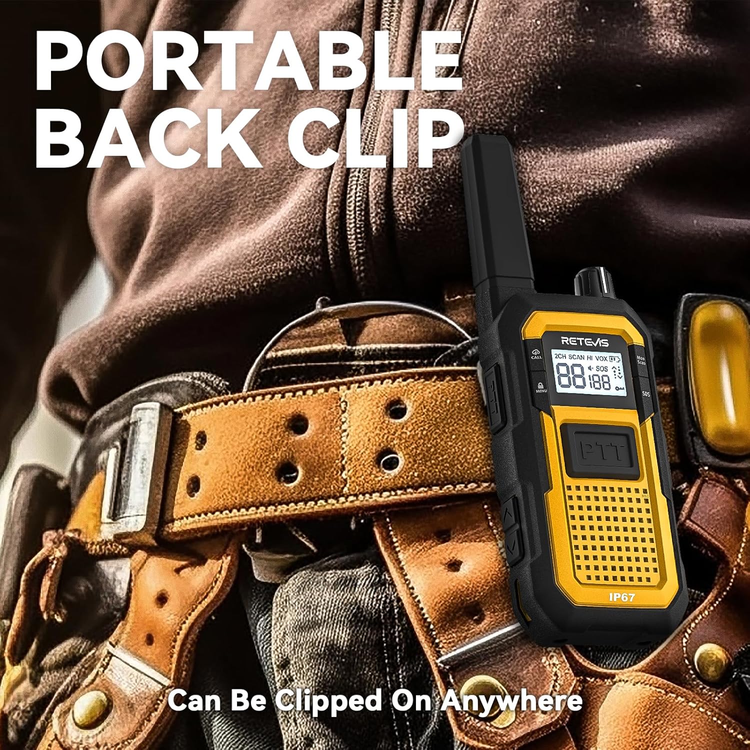 Thumbnail 6 de Retevis RB48 Heavy Duty 6-Pack Walkie Talkies 📡