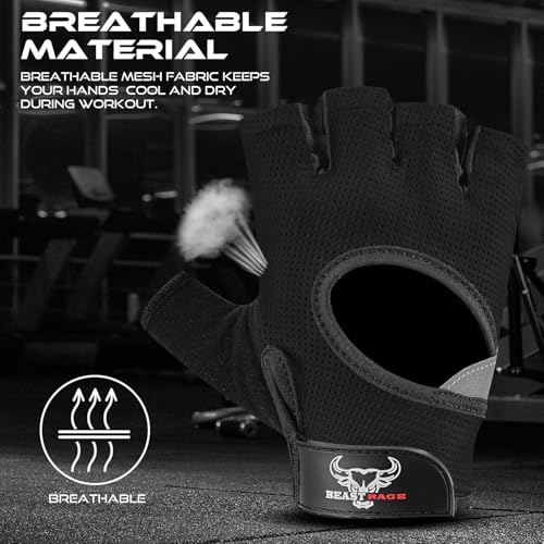 Thumbnail 6 de BEAST RAGE Weight Lifting Gloves review: versatile, breathable grips for gym lovers