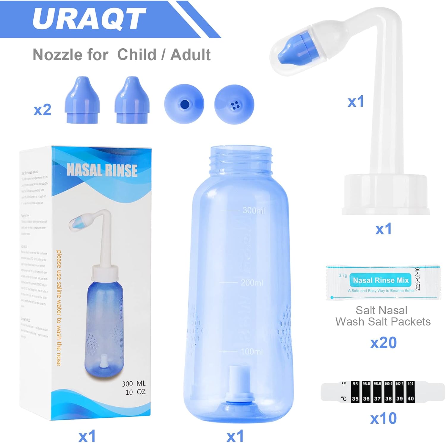Thumbnail 4 de URAQT Neti Pot 300ml 🩺