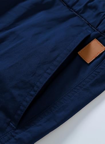 Detalle de Elegancity Mens Combat Cargo Work Shorts: Lightweight Summer Cotton with Practical Pockets
