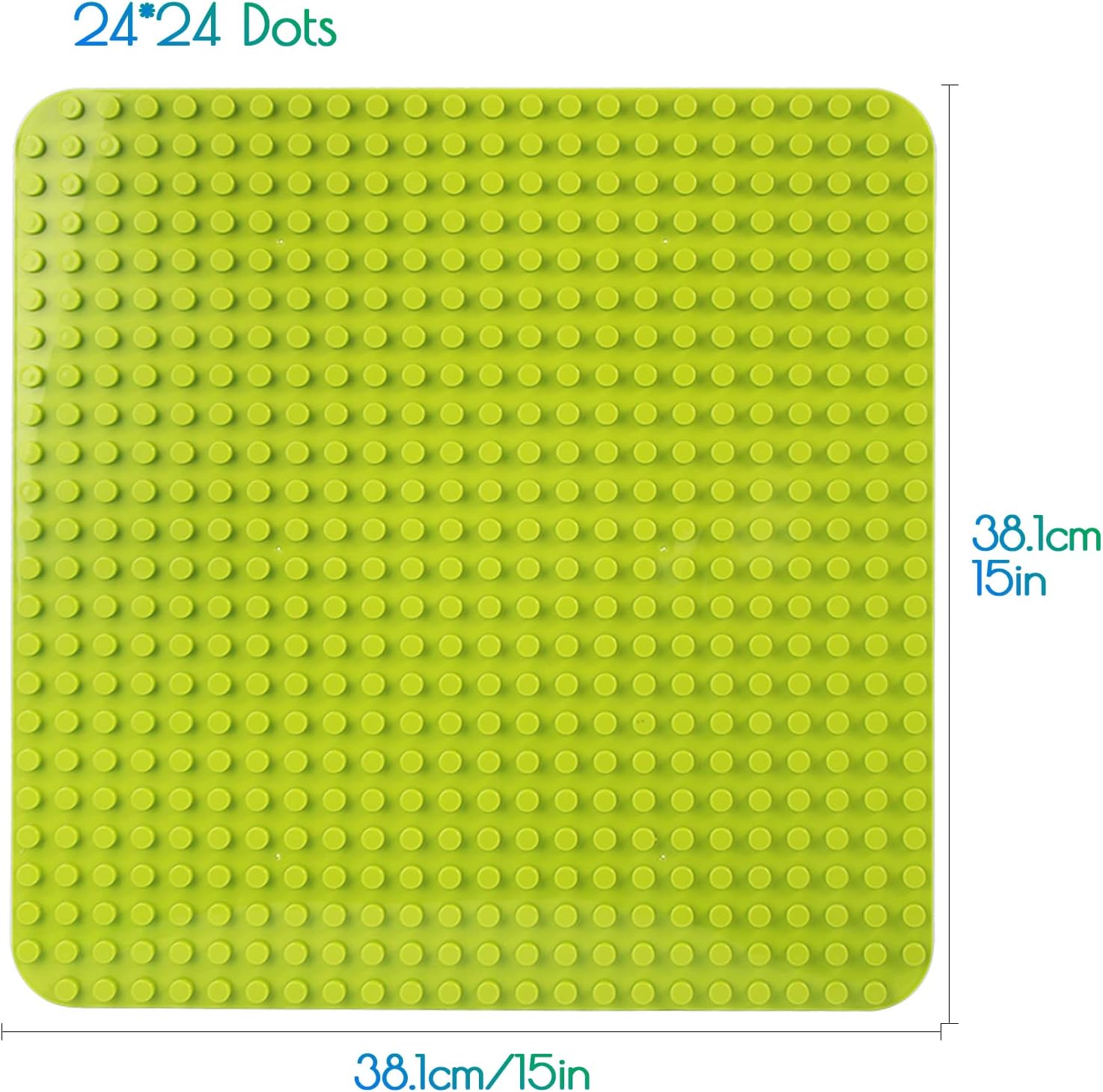 Thumbnail 1 de Große Bauplatte 38 x 38 cm für Duplo kompatibel