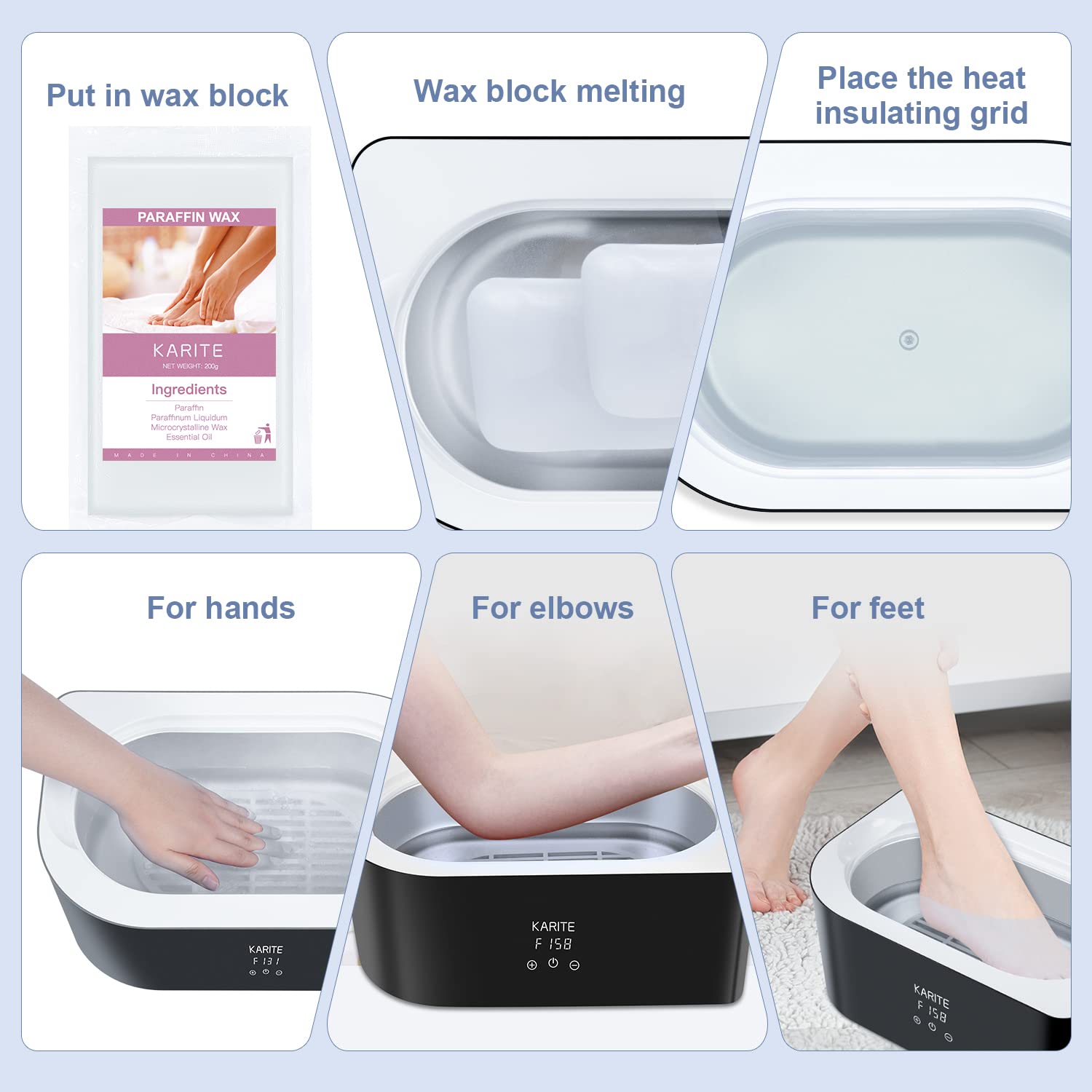 Thumbnail 3 de KARITE Paraffin Wax Refills 10-pack 🛀