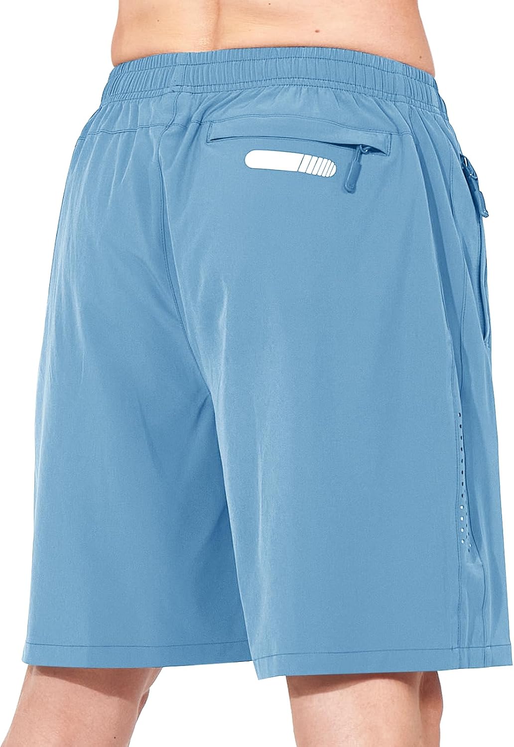 Detalle 2 de NORTHYARD Men's Athletic Shorts with Zipper Pockets, Quick-Dry 4-Way Stretch