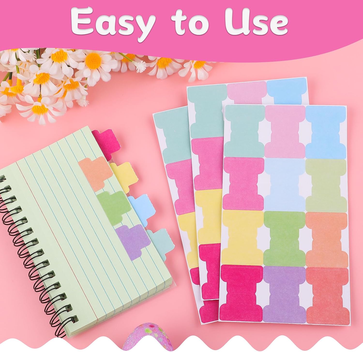 Thumbnail 4 de Page Markers Tabs: 360 coloured sticky tabs for clear, durable annotating
