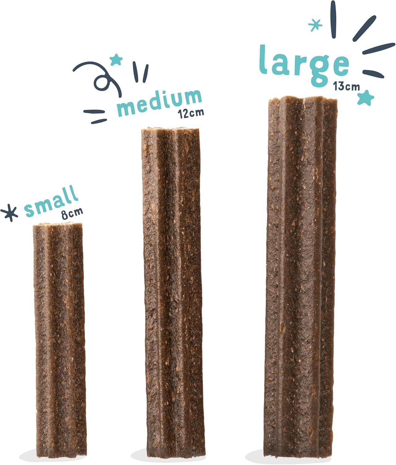Thumbnail 3 de Edgard & Cooper Snack Dentali Naturale Stick per Cane – Mela e Eucalipto, Confezione 8