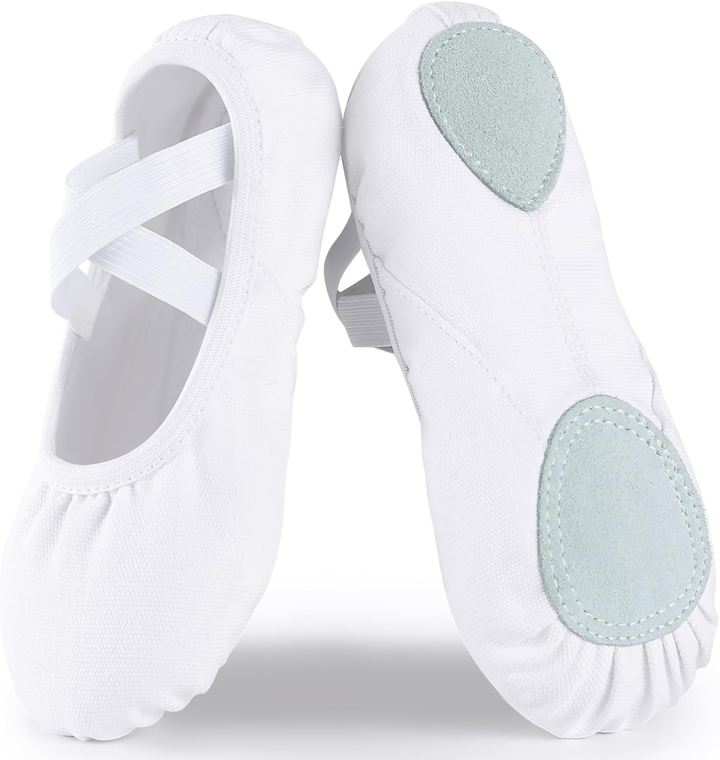 Thumbnail 6 de Acfoda Chaussures de Ballet pour Fille Toile Demi Pointe – Demi Pointe, Toile Respirante, Semelle Antidérapante (EU 22–43)