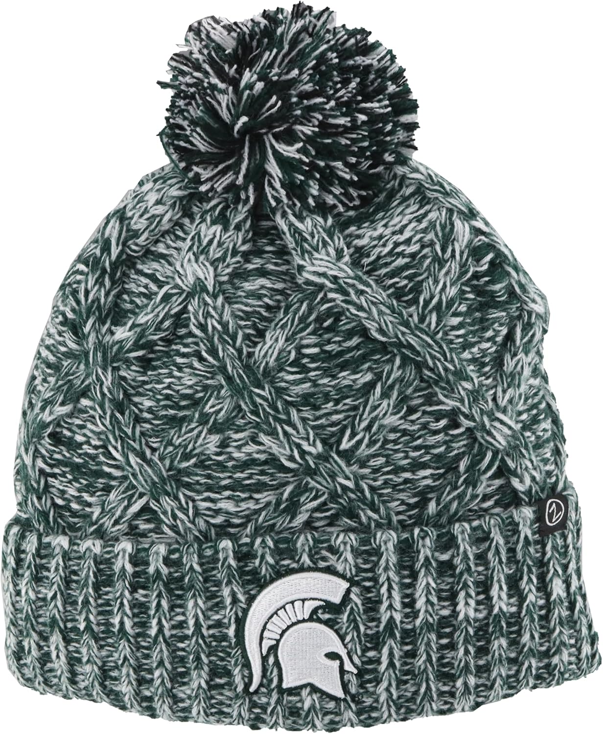 Detalle de Zephyr NCAA Women’s Heathered Icon Beanie for Arkansas Razorbacks Fans