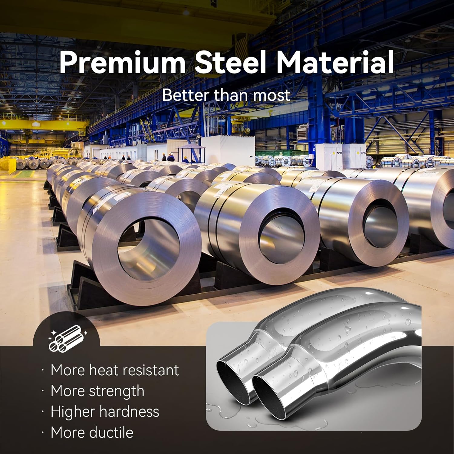 Thumbnail 4 de HILMITILE Exhaust Tip 5" Inlet 8" Outlet