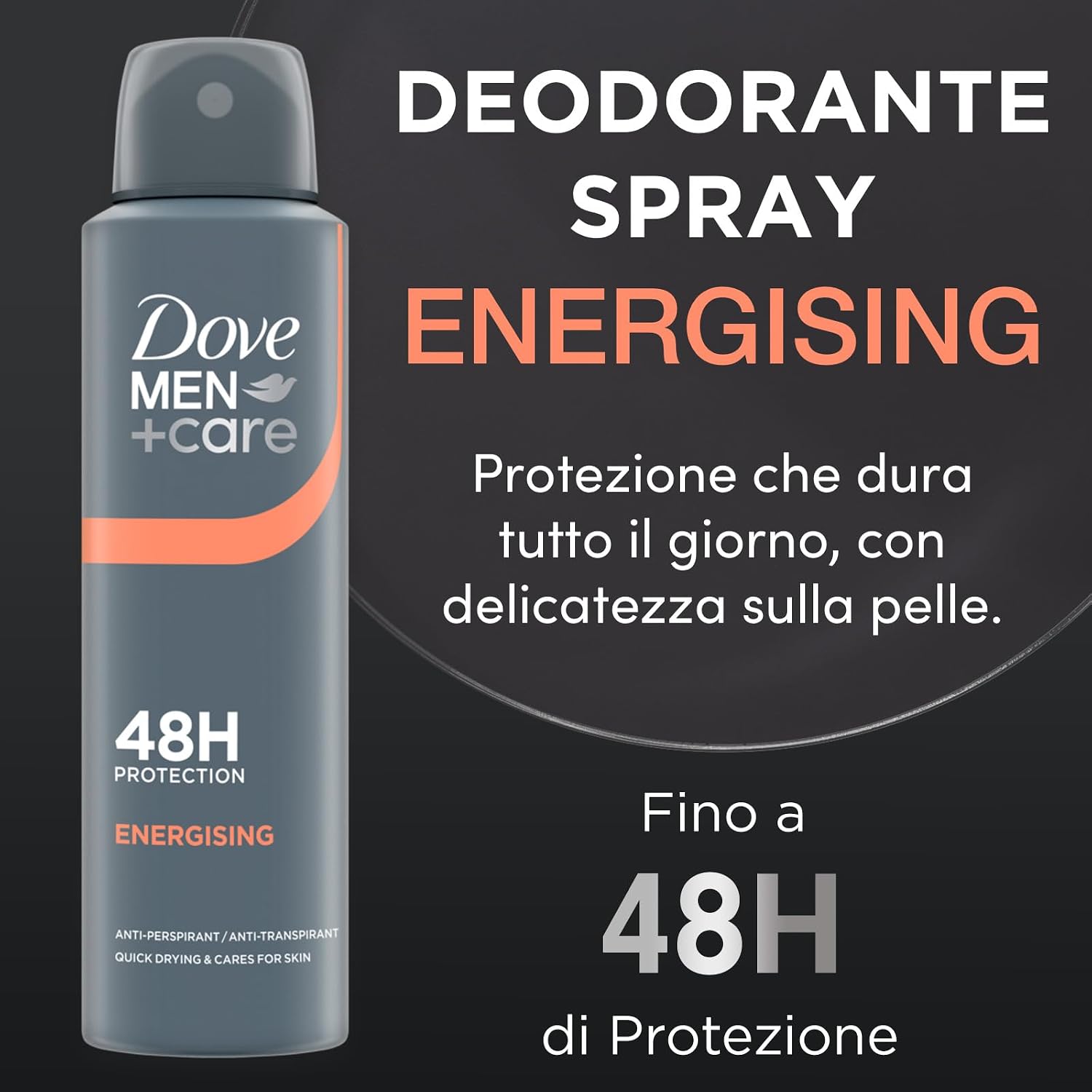 Thumbnail 2 de Dove Men Care Deodorante Spray 48 ore