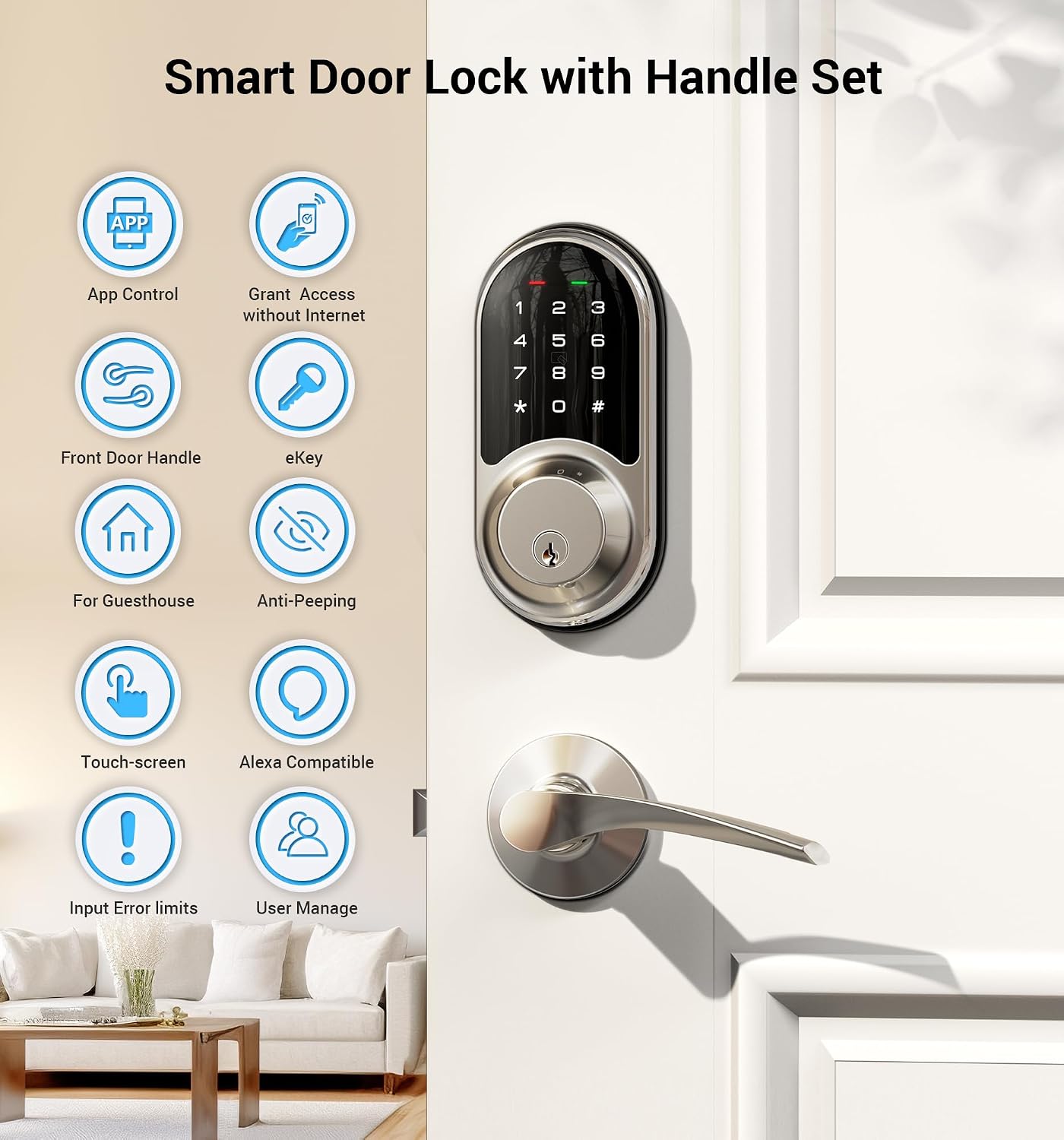 Detalle de Veise Smart Lock RZ06B