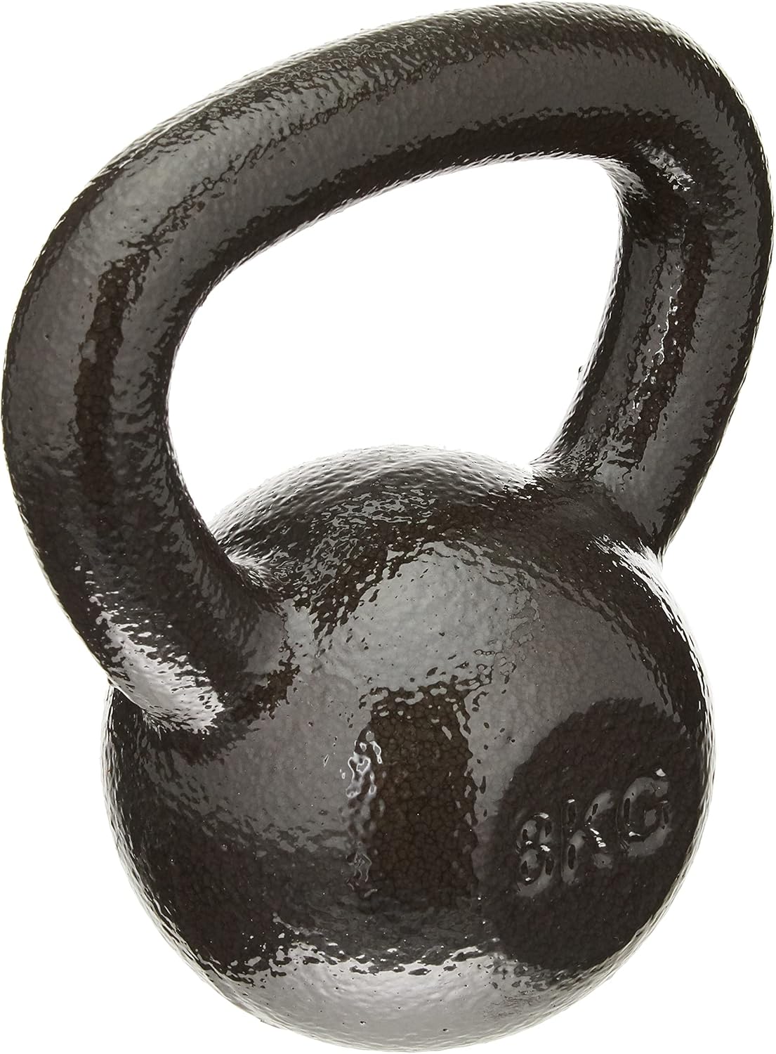 Detalle 2 de Amazon Basics kettlebell żeliwny z szerokim, teksturowanym uchwytem
