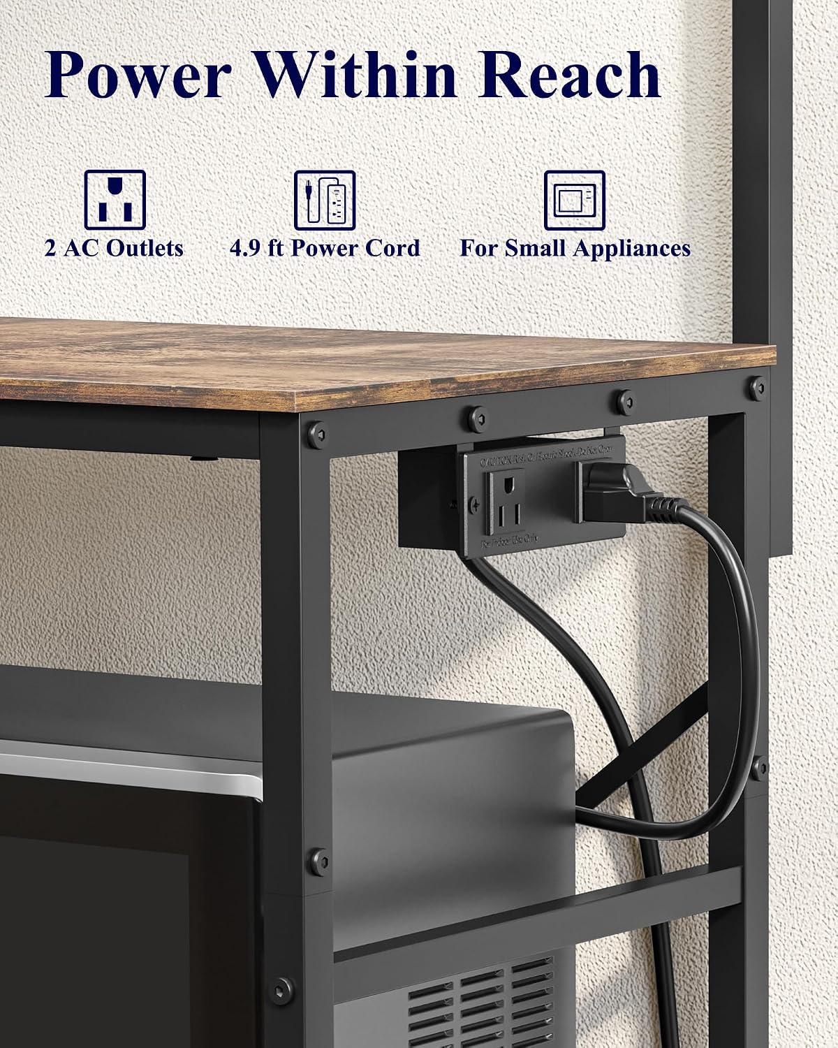 Thumbnail 4 de Kitsure Kitchen Rack, 4-Tier