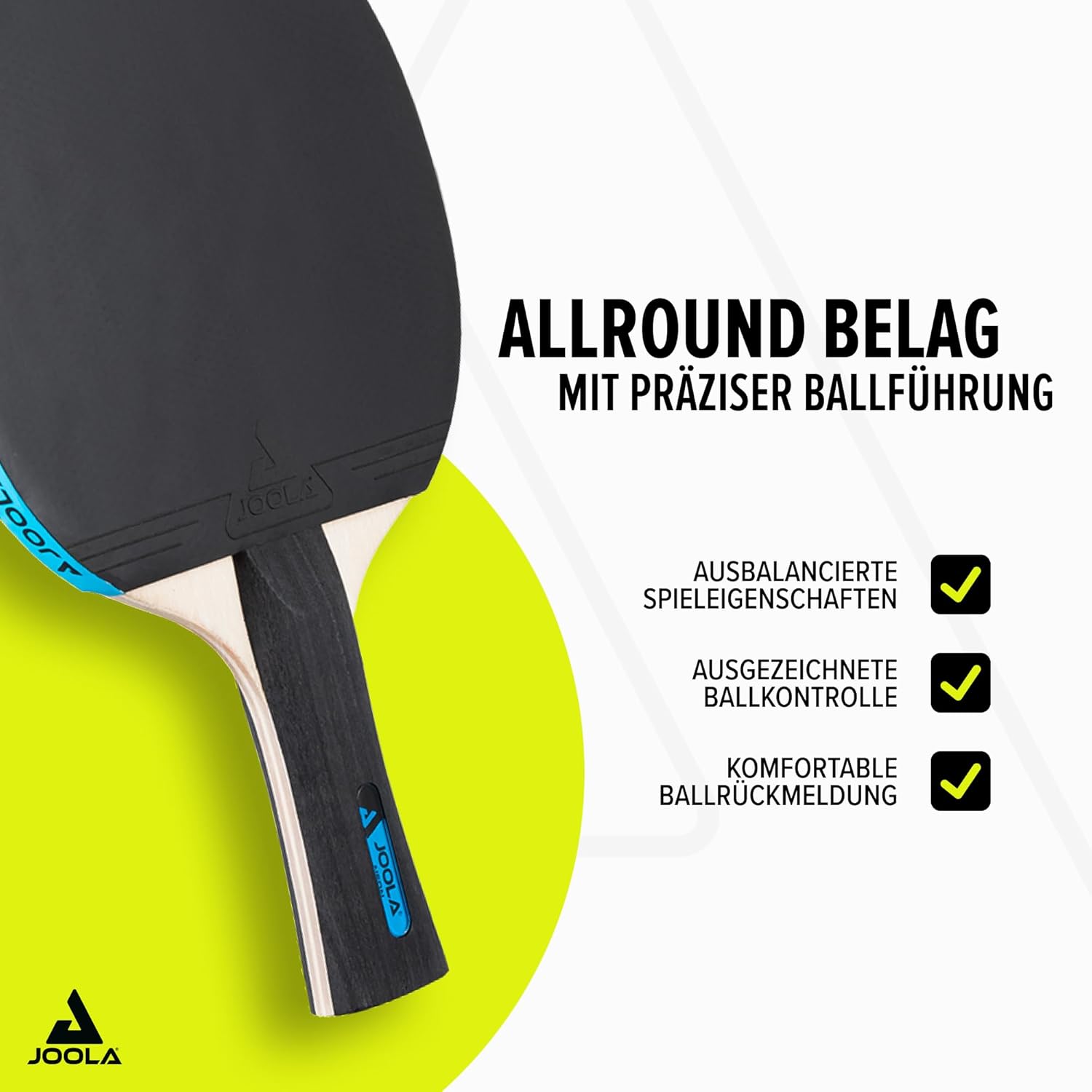 Thumbnail 2 de JOOLA Tischtennis Set – 4 NEON-Schläger, 8 Bälle und Tragetasche
