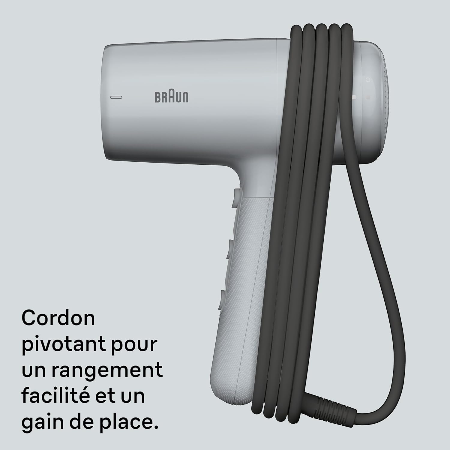 Detalle de Braun Sèche-cheveux HD2.35 (BRHD235E) 2200W avec IONTEC, diffuseur, peigne lisseur et concentrateur