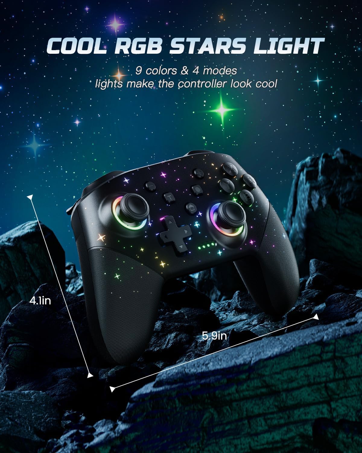 Detalle 2 de VOYEE Pro Controller 1000 mAh