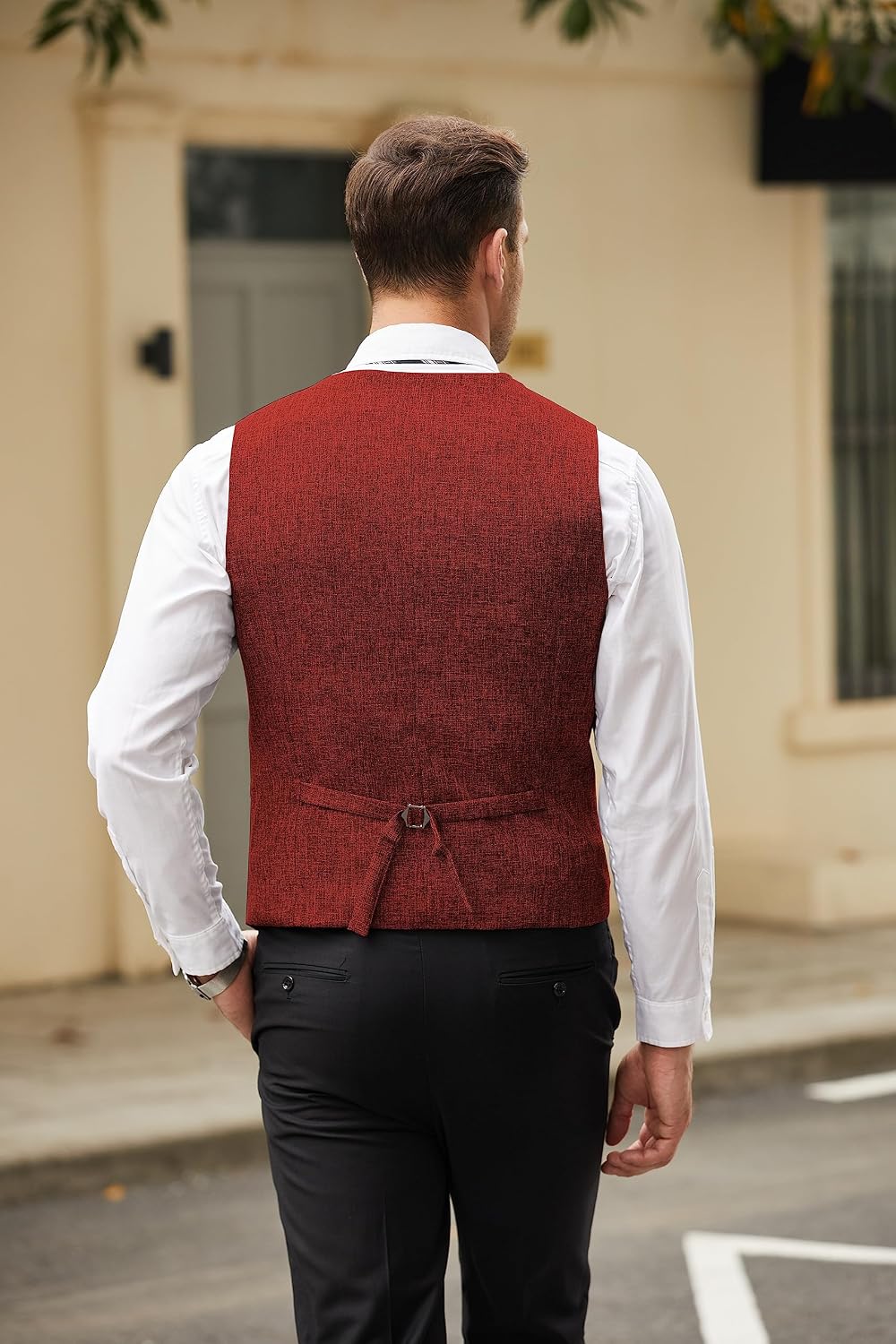 Thumbnail 6 de COOFANDY Men's Casual Business Vest Slim Fit