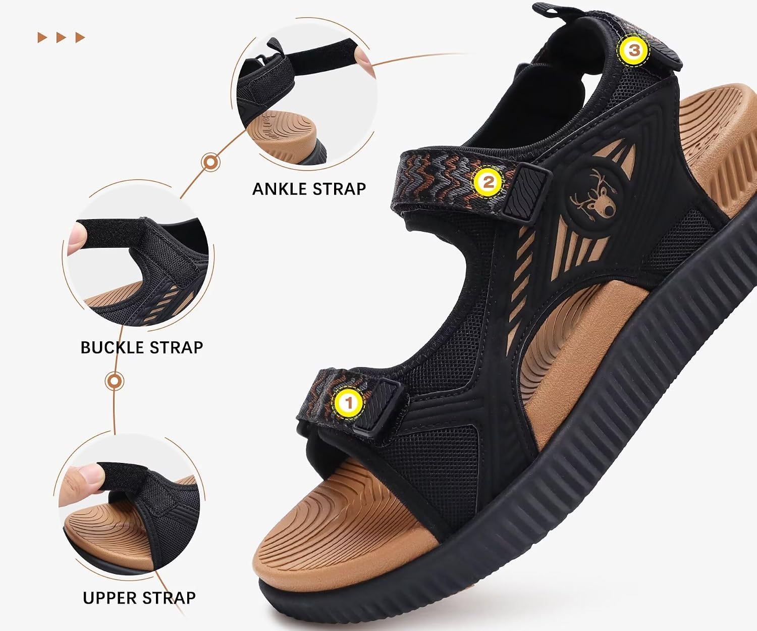 Thumbnail 4 de KuaiLu Women's Orthopedic Sandals: All‑Day Comfort with Adjustable Straps