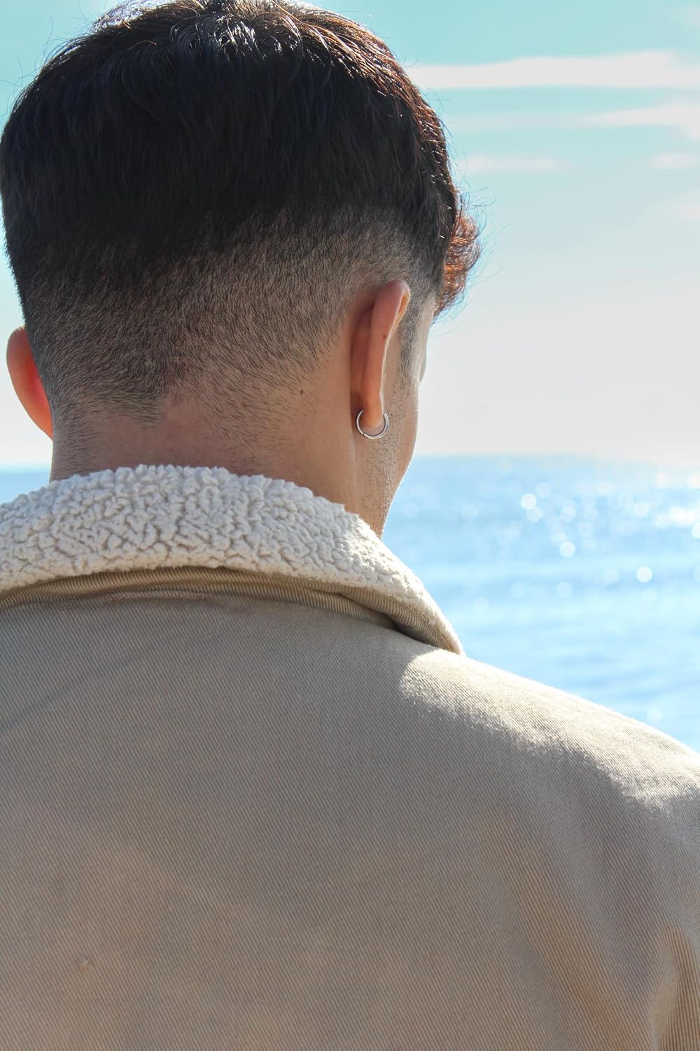 Detalle 2 de Surf Monkey Giacca camionista Sherpa uomo